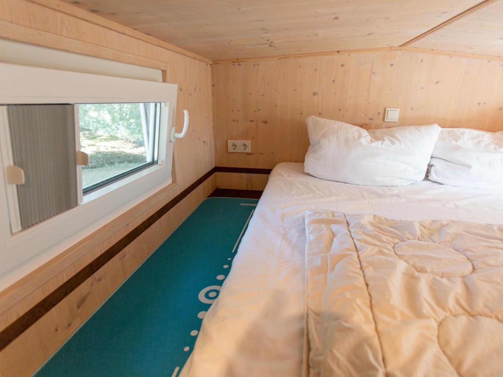 Villa Tiny House Auf Der Alpaka Farm à Rubkow Extérieur photo