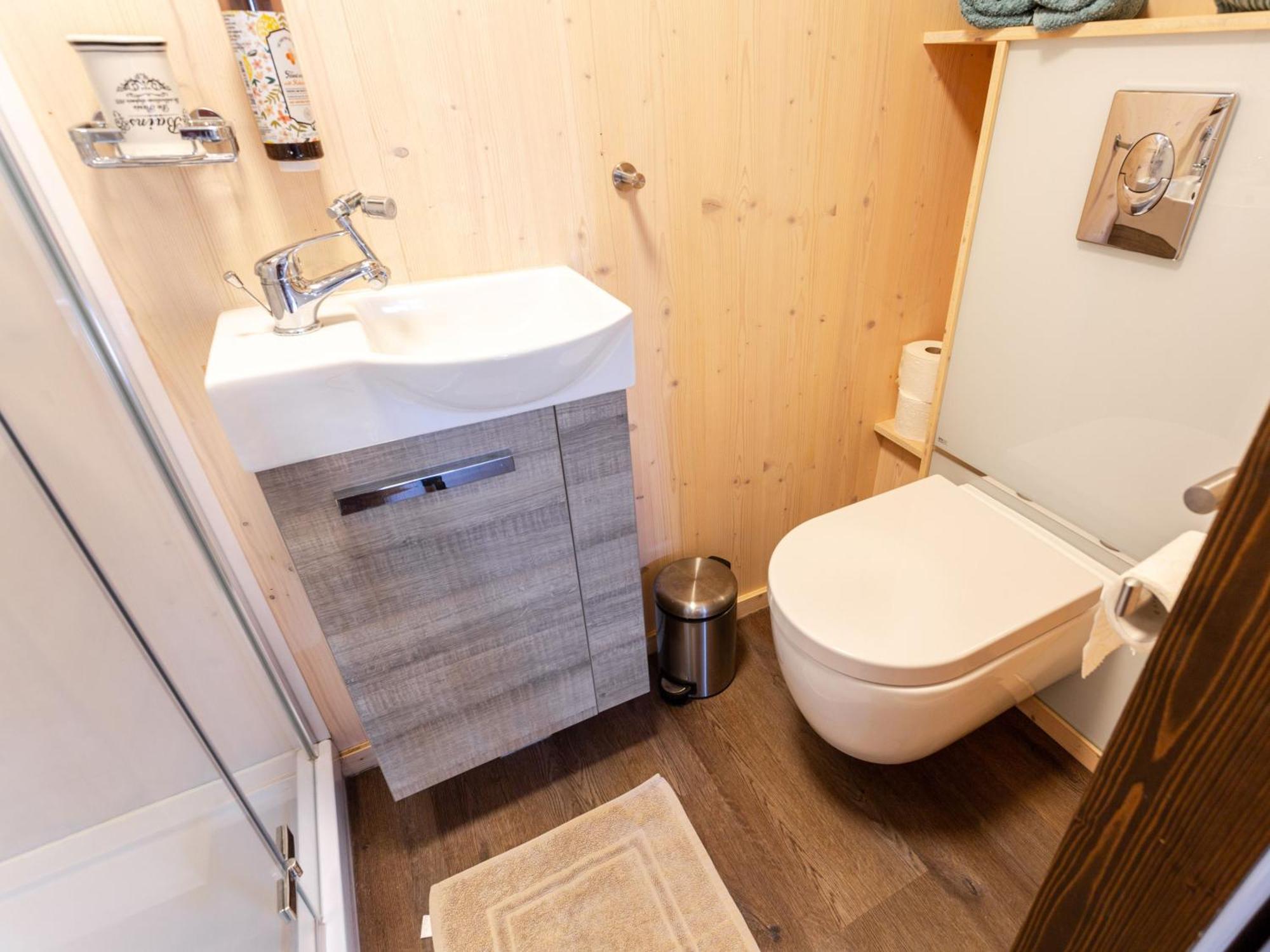 Villa Tiny House Auf Der Alpaka Farm à Rubkow Extérieur photo