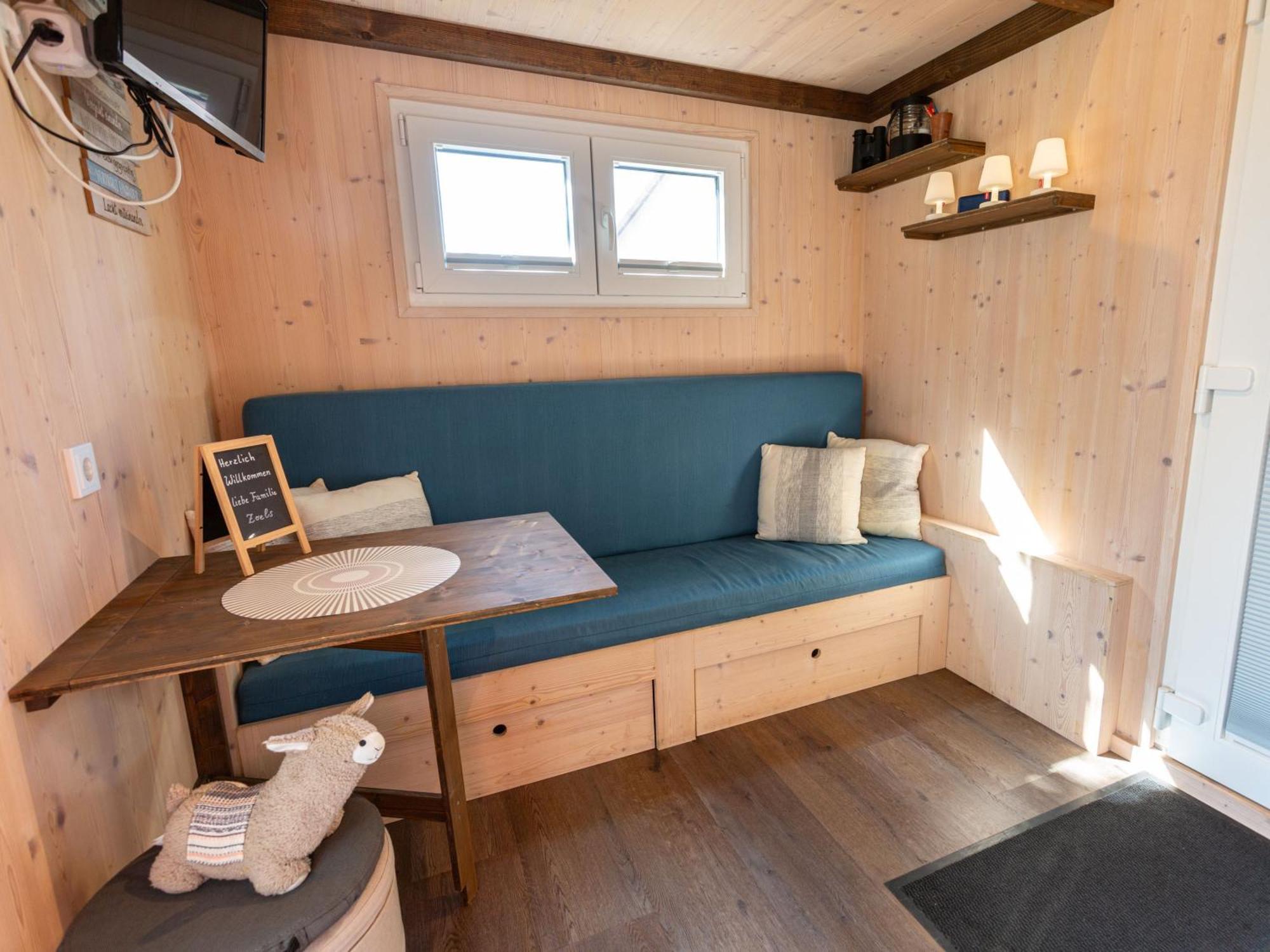 Villa Tiny House Auf Der Alpaka Farm à Rubkow Extérieur photo